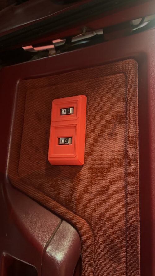1986-1993 Dodge Ram Pickup Door Switch Bezel (HT-PLA)